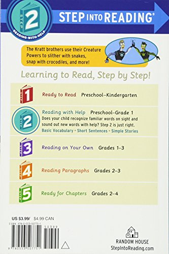 Wild Reptiles Snakes, Crocodiles, Lizards And Turtles Step Into Reading Lvl 2: Wild Kratts (Step Into Reading, Step 2: Wild Kratts)