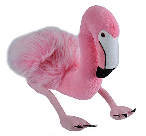 Wild Republic-10927 Peluche Flamenco Cuddlekins, Color Rosa (10927)