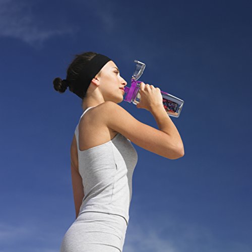 willceal Botella de Agua con Tapa para infusiones de Frutas, Resistente, con diseño a Prueba de Fugas, tamaño Grande, Ideal para Llevar Cuando Haces Deportes, para IR a Acampar (Púrpura) willceal Botella de Agua con Tapa para infusiones de Frutas, Resistente, con diseño a Prueba de Fugas, tamaño Grande, Ideal para Llevar Cuando Haces Deportes, para IR a Acampar (Púrpura)