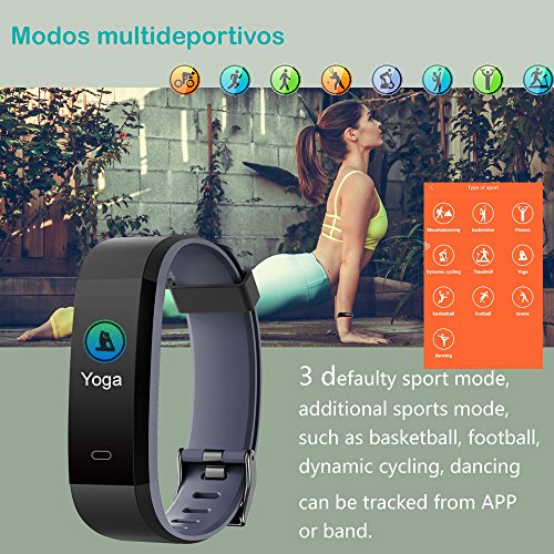 Willful Pulsera Actividad, Pulsera Actividad Inteligente Pantalla Color Reloj con Pulsómetro Impermeable IP68 Podómetro Pulsera Deportiva Reloj para Xiaomi Samsung Huawei Android iPhone iOS Teléfono Willful Pulsera Actividad, Pulsera Actividad Inteligente Pantalla Color Reloj con Pulsómetro Impermeable IP68 Podómetro Pulsera Deportiva Reloj para Xiaomi Samsung Huawei Android iPhone iOS Teléfono