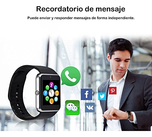 Willful Smartwatch, Reloj Inteligente Android con Ranura para Tarjeta SIM,Pulsera Actividad Inteligente para Deporte, Reloj Iinteligente Hombre Mujer, Reloj de Fitness con Podómetro Cronómetros Willful Smartwatch, Reloj Inteligente Android con Ranura para Tarjeta SIM,Pulsera Actividad Inteligente para Deporte, Reloj Iinteligente Hombre Mujer, Reloj de Fitness con Podómetro Cronómetros