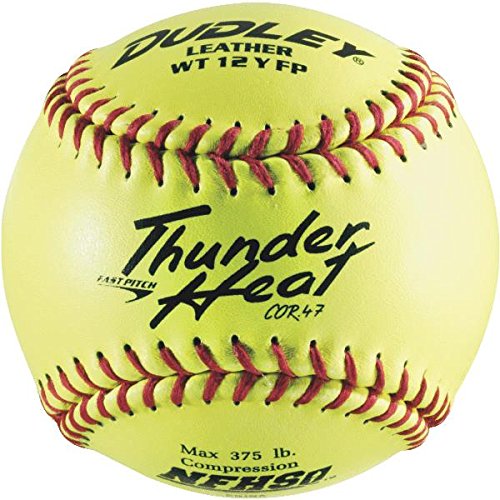 Wilson A9011 Baseball/Softball, Unisex Adulto, Yellow, 12 Wilson A9011 Baseball/Softball, Unisex Adulto, Yellow, 12