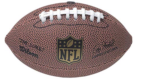Wilson F1637 Pelota de fútbol Americano The Duke NFL Micro Juego recreativo y colección, para niños, Marrón, 17 x 10 cm Wilson F1637 Pelota de fútbol Americano The Duke NFL Micro Juego recreativo y colección, para niños, Marrón, 17 x 10 cm