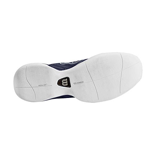 Wilson Kaos Devo Carpet, Zapatilla de Tenis para Pistas de Interior, tenistas de Cualquier Nivel para Hombre, Azul/Azul Claro/Blanco, 41 1/3 EU Wilson Kaos Devo Carpet, Zapatilla de Tenis para Pistas de Interior, tenistas de Cualquier Nivel para Hombre, Azul/Azul Claro/Blanco, 41 1/3 EU