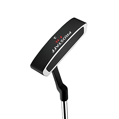 Wilson Prostaff, Putter para mujer (mano derecha), 89 cm de largo (35 pulgadas), Para principiantes y jugadores avanzados, 470 g, Prostaff HDX I Putter, LRH, Plata/Turquesa, WGD133500 Wilson Prostaff, Putter para mujer (mano derecha), 89 cm de largo (35 pulgadas), Para principiantes y jugadores avanzados, 470 g, Prostaff HDX I Putter, LRH, Plata/Turquesa, WGD133500
