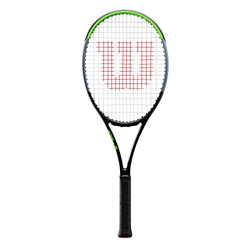 Wilson Raqueta de tenis, Blade 101L V7.0, Unisex, Adulto, Empuñadura: 4 1/4'', Grafito, Verde/gris/verde lima, WR022910U2 Wilson Raqueta de tenis, Blade 101L V7.0, Unisex, Adulto, Empuñadura: 4 1/4'', Grafito, Verde/gris/verde lima, WR022910U2