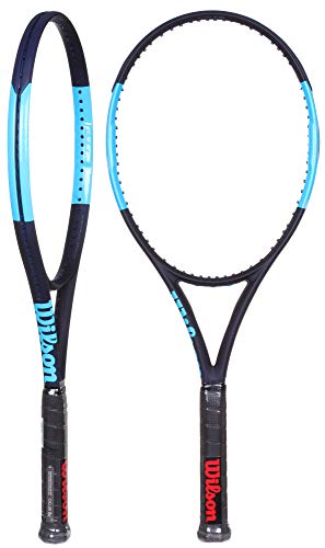 Wilson Raqueta de tenis, Ultra 100L, Grafito, Negro/azul, Empuñadura: 4 1/8'', WRT73741U1