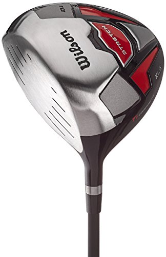 Wilson, Set completo para principiantes, 10 palos de golf con bolsa de transporte, Hombre (mano derecha) Stretch XL, Negro/Gris/Rojo, WGG157551 Wilson, Set completo para principiantes, 10 palos de golf con bolsa de transporte, Hombre (mano derecha) Stretch XL, Negro/Gris/Rojo, WGG157551