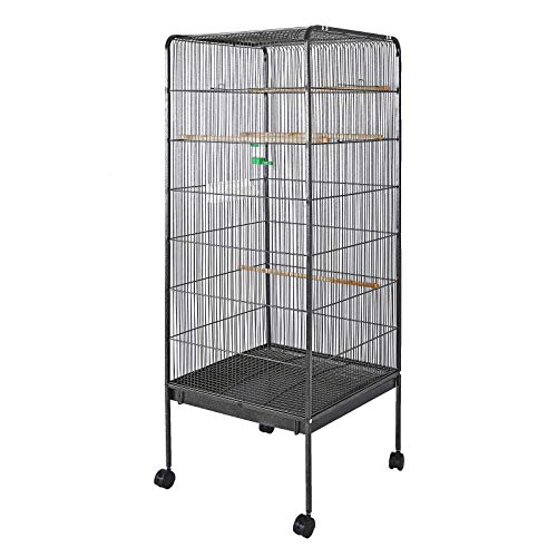 WilTec Jaula pájaros Pajarera XL Casa periquitos Canarios 146x54x54cm Mascotas Animales Aves Loros Cacatúas WilTec Jaula pájaros Pajarera XL Casa periquitos Canarios 146x54x54cm Mascotas Animales Aves Loros Cacatúas
