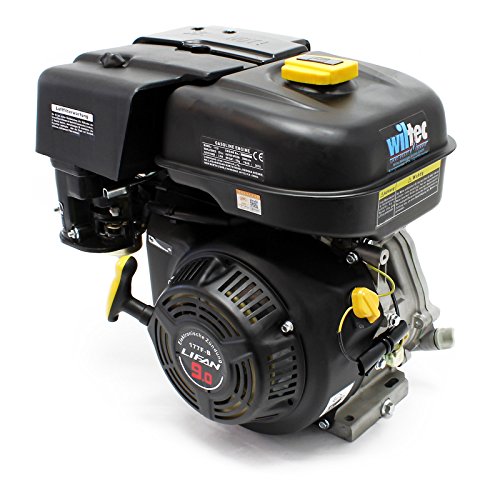 WilTec Motor de Gasolina LIFAN 177 de 6,6 kW (9 CV) de 4 Tiempos y 25,4 mm de Arranque Manual con refrigeración por Aire WilTec Motor de Gasolina LIFAN 177 de 6,6 kW (9 CV) de 4 Tiempos y 25,4 mm de Arranque Manual con refrigeración por Aire