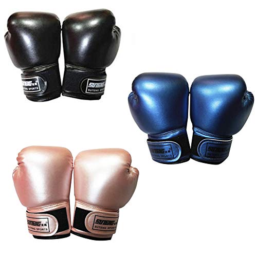 WingFly Guantes de Boxeo para Niños, 3 Colores PU Fighting Muay Thai Sparring Que Perfora los Guantes de Kickboxing para los Niños (Rosa) WingFly Guantes de Boxeo para Niños, 3 Colores PU Fighting Muay Thai Sparring Que Perfora los Guantes de Kickboxing para los Niños (Rosa)