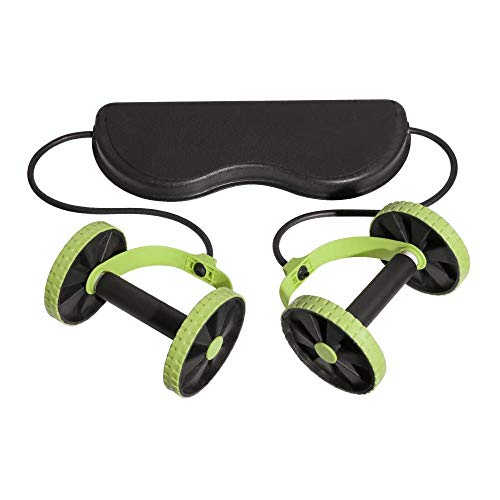 WingFly Ruedas AB Estiramiento con Rodillo Resistencia Abdominal elástica Cuerda de tracción para Entrenador de músculos Abdominales Ejercicio Gimnasio en casa (Equipo 1) WingFly Ruedas AB Estiramiento con Rodillo Resistencia Abdominal elástica Cuerda de tracción para Entrenador de músculos Abdominales Ejercicio Gimnasio en casa (Equipo 1)