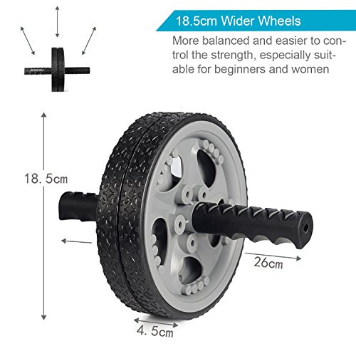 Winline Rodillo Abdominal - Ejercitador Muscular para Gimnasio / Entrenamiento en Casa – Ningún ruido Winline Rodillo Abdominal - Ejercitador Muscular para Gimnasio / Entrenamiento en Casa – Ningún ruido
