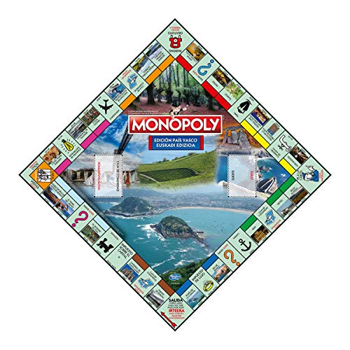 Winning Moves Pais Monopoly País Vasco (81359), multicolor, ninguna (ELEVEN FORCE