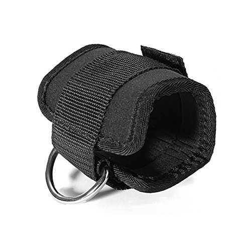 WINOMO 2pcs Gimnasio de Deporte Tobillo Correa para Cable mĂĄquinas para glĂșteos y piernas Ejercicios de Pesas (Negro) WINOMO 2pcs Gimnasio de Deporte Tobillo Correa para Cable mĂĄquinas para glĂșteos y piernas Ejercicios de Pesas (Negro)