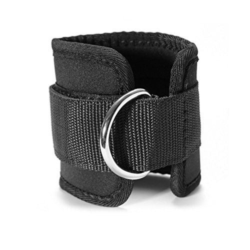 WINOMO 2pcs Gimnasio de Deporte Tobillo Correa para Cable mĂĄquinas para glĂșteos y piernas Ejercicios de Pesas (Negro) WINOMO 2pcs Gimnasio de Deporte Tobillo Correa para Cable mĂĄquinas para glĂșteos y piernas Ejercicios de Pesas (Negro)