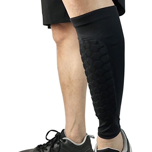 WINOMO Calcetines de pantorrilla para pantorrillas con soporte para la pantorrilla de compresión de la pantorrilla para correr en bicicleta
