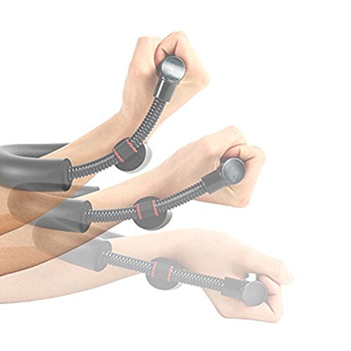 WINOMO Herramienta de muñeca y antebrazo fuerza Flexor resistencia ejercitador mano garra equipo exercizer del entrenamiento