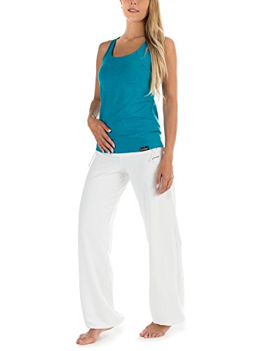 Winshape WTE9 – WH1 Fitness Yoga Pilates Entrenamiento Pantalones, Todo el año, Mujer, Color Weiß, tamaño Extra-Small