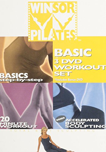Winsor Pilates Basic Workout Set (Basics Step-by-Step / 20 Minute Workout / Accelerated Body Sculpting)