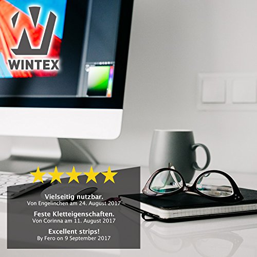 WINTEX 25 correas de velcro en calidad premium, bridas de velcro, correas de velcro