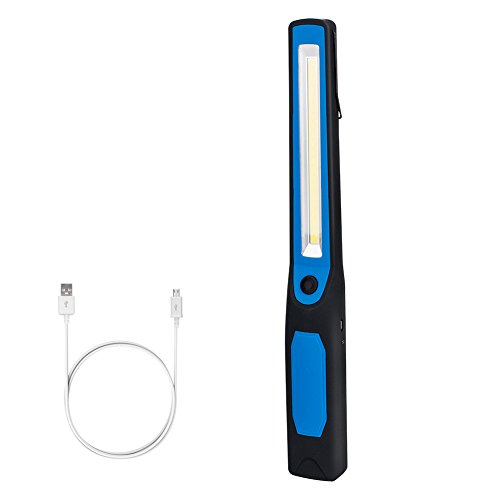 Winzwon Lámpara de Inspección Linterna COB LED Linterna Faroles de mano Luz de la antorcha Linterna de Trabajo con Gancho, Base Imán, Cable USB para Casa Auto Camping Emergencia Reparacion Winzwon Lámpara de Inspección Linterna COB LED Linterna Faroles de mano Luz de la antorcha Linterna de Trabajo con Gancho, Base Imán, Cable USB para Casa Auto Camping Emergencia Reparacion