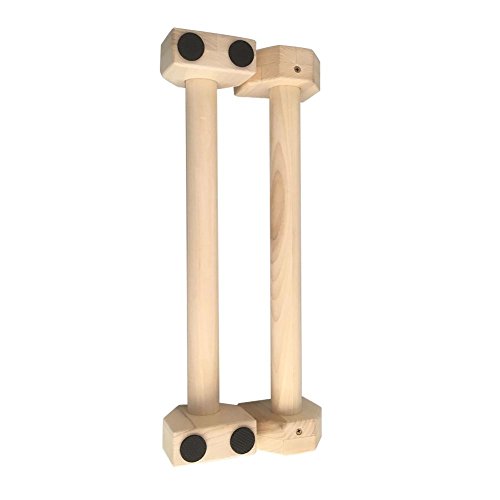 wisedwell Nuevas Empuñaduras De Empuje De 50 Cm De Madera, Barras De Empuje Antideslizantes Hechas A Mano para Ejercicios De Calistenia Y Giros wisedwell Nuevas Empuñaduras De Empuje De 50 Cm De Madera, Barras De Empuje Antideslizantes Hechas A Mano para Ejercicios De Calistenia Y Giros