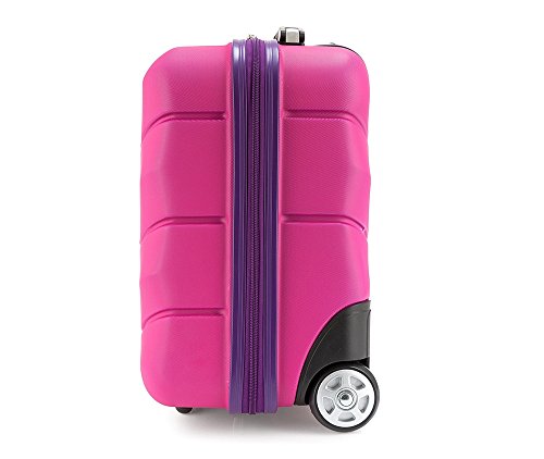 WITTCHEN Equipaje de mano, Maleta, Rosado, 42x32x25 cm, 25 Litro, Dimensión: Pequeña, XS, ABS -56-3A-281-60 WITTCHEN Equipaje de mano, Maleta, Rosado, 42x32x25 cm, 25 Litro, Dimensión: Pequeña, XS, ABS -56-3A-281-60