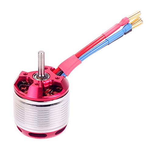 wivarra Gartt HF1600KV 1700W Motor Sin Escobillas para 500 Align Trex RC HelicóPtero HF500-1600KV 1700W Motor para RC HelicóPtero