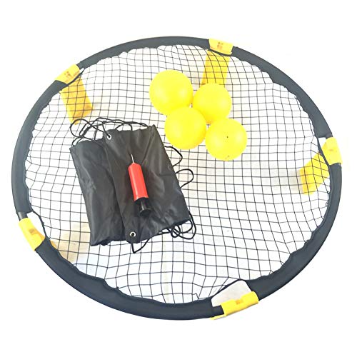 Wizsoula Spike Juego De Pelota De Batalla, Juego De Voleibol De Rebote, Juego Combinado De Pelota De Salto De Playa, Juego De Pelota De Voleibol Spike Battle, para Césped Y Patio Trasero