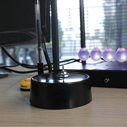 WJQ 2 Giroscopio Giratorio, trompo y Base, la Forma es conocida para aliviar el, dándole una Vuelta y disfrutando de la Vida. Proporciona una ilusión óptica Sorprendente, un Sonido Relajado WJQ 2 Giroscopio Giratorio, trompo y Base, la Forma es conocida para aliviar el, dándole una Vuelta y disfrutando de la Vida. Proporciona una ilusión óptica Sorprendente, un Sonido Relajado