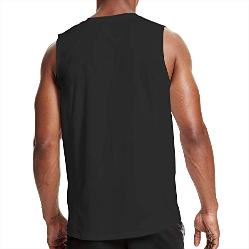 WLQP Camiseta sin Mangas para Hombre Vegan Vegetarian Mens Tank Top Gym Fitness Compression Shirt