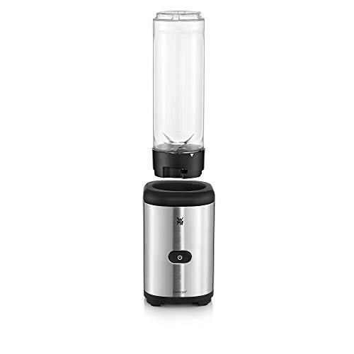 WMF Kult X Mix & Go Mini Batidora de Vaso Individual 300 W de 0.6 L de capacidad y 4 cuchillas alta calidad, exterior acero inoxidable de cromargan, depósito de TRITAN libre de BPA WMF Kult X Mix & Go Mini Batidora de Vaso Individual 300 W de 0.6 L de capacidad y 4 cuchillas alta calidad, exterior acero inoxidable de cromargan, depósito de TRITAN libre de BPA