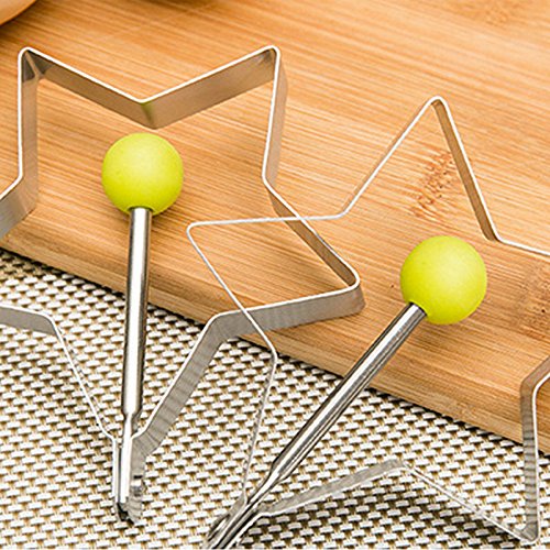 WMFL - Molde de Cocina de Acero Inoxidable para Huevos fritos, Tortitas, Chocolates, Caramelos, Galletas, Frutas congeladas WMFL - Molde de Cocina de Acero Inoxidable para Huevos fritos, Tortitas, Chocolates, Caramelos, Galletas, Frutas congeladas