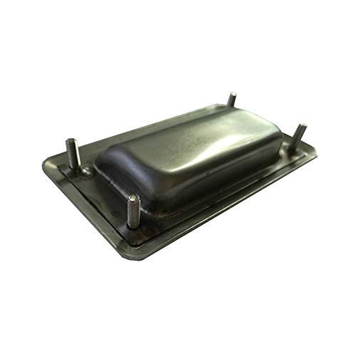 Wohlstand 2 Pcs Asa De Cofre Para Tirar De Tono,plegable Tirador110*41mm,Tirador De Metal Tono,Acero inoxidable, Plata,Caja De Madera Maleta Muebles Wohlstand 2 Pcs Asa De Cofre Para Tirar De Tono,plegable Tirador110*41mm,Tirador De Metal Tono,Acero inoxidable, Plata,Caja De Madera Maleta Muebles