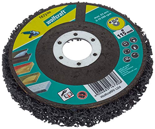 Wolfcraft 1673000 (L) disco de limpiar universal para amoladora PACK 1, 115x22mm Wolfcraft 1673000 (L) disco de limpiar universal para amoladora PACK 1, 115x22mm