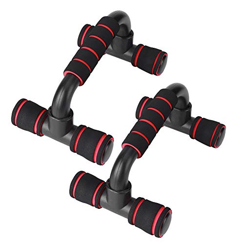 WolfGo Soporte para lagartijas - Soporte para lagartijas Agarre Equipo de Ejercicios Entrenamiento de los músculos del Pecho Espuma para el hogar Estantes Deportivos en Forma de H WolfGo Soporte para lagartijas - Soporte para lagartijas Agarre Equipo de Ejercicios Entrenamiento de los músculos del Pecho Espuma para el hogar Estantes Deportivos en Forma de H