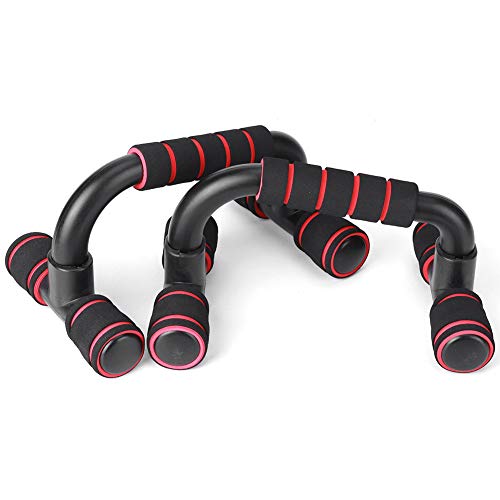 WolfGo Soporte para lagartijas - Soporte para lagartijas Agarre Equipo de Ejercicios Entrenamiento de los músculos del Pecho Espuma para el hogar Estantes Deportivos en Forma de H WolfGo Soporte para lagartijas - Soporte para lagartijas Agarre Equipo de Ejercicios Entrenamiento de los músculos del Pecho Espuma para el hogar Estantes Deportivos en Forma de H