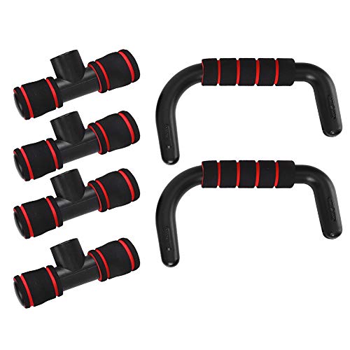 WolfGo Soporte para lagartijas - Soporte para lagartijas Agarre Equipo de Ejercicios Entrenamiento de los músculos del Pecho Espuma para el hogar Estantes Deportivos en Forma de H WolfGo Soporte para lagartijas - Soporte para lagartijas Agarre Equipo de Ejercicios Entrenamiento de los músculos del Pecho Espuma para el hogar Estantes Deportivos en Forma de H