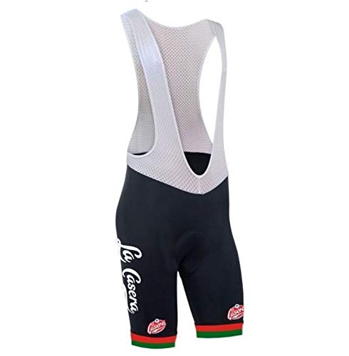 WOLFIRE WF Traje de Ciclismo para Hombre de Equipos. Culotte y Maillot. con 5D Gel Pad. para MTB, Spinning, Bicicleta de Carretera (La casera, 3XL)