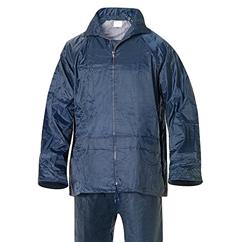 WOLFPACK 15010025 - Traje agua impermeable, nylon, color azul, talla 9-XXL