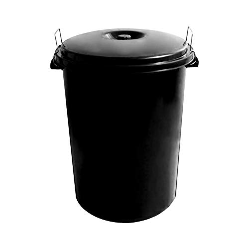 WOLFPACK LINEA PROFESIONAL 10010042 Cubo Basura Plastico Comunidad Con Tapa 100 Litros WOLFPACK LINEA PROFESIONAL 10010042 Cubo Basura Plastico Comunidad Con Tapa 100 Litros