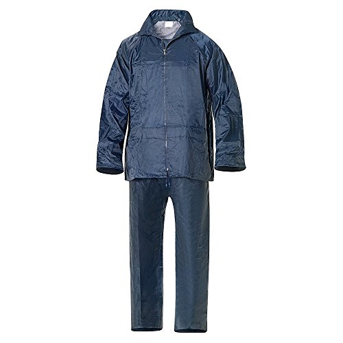 WOLFPACK LINEA PROFESIONAL 15010015 Traje de Agua Impermeable Azul Nylon Talla 7-L WOLFPACK LINEA PROFESIONAL 15010015 Traje de Agua Impermeable Azul Nylon Talla 7-L