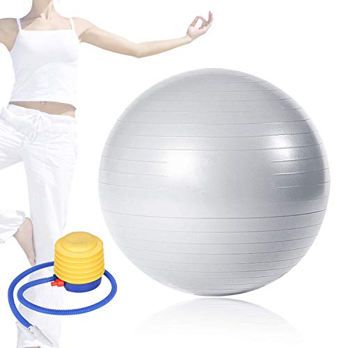 wolketon Bola de Gimnasia Bola de Equilibrio para Fuerza Carga Bola del Ejercicio pélvico Fuerza del núcleo hasta 300kg Pelota