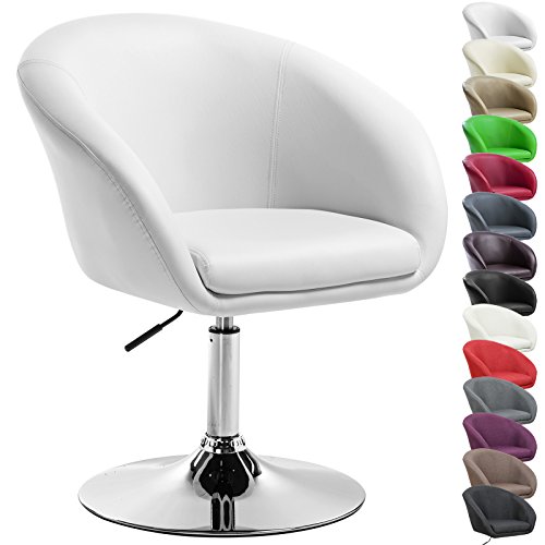 WOLTU 1x Taburete de Bar Altura Ajustable Acero Cromado, Cuero Sintético Taburete bajo Sillas Bar Taburete Peluquería Silla de Escritorio Blanco BH24ws-1 WOLTU 1x Taburete de Bar Altura Ajustable Acero Cromado, Cuero Sintético Taburete bajo Sillas Bar Taburete Peluquería Silla de Escritorio Blanco BH24ws-1