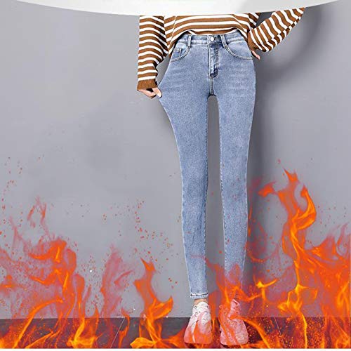 Womens Winter Fleece Lined Stretchy Jeggings High Waisted Skinny,Fleece Lined Slim Stretch Warm Jeggings,High-Waist Women Cold Winter Warm Leggings (Black, 32) Womens Winter Fleece Lined Stretchy Jeggings High Waisted Skinny,Fleece Lined Slim Stretch Warm Jeggings,High-Waist Women Cold Winter Warm Leggings (Black, 32)