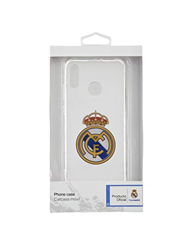 Wondee Global Services Carcasa Transparente con Escudo Color del Real Madrid Club de Futbol para Xiaomi RedMi Note 7 Pro Wondee Global Services Carcasa Transparente con Escudo Color del Real Madrid Club de Futbol para Xiaomi RedMi Note 7 Pro