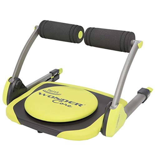 Wonder Core Twist Unisex - Adulto Bicicleta estática Amarillo, 58 x 15 x 54