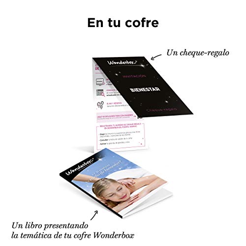 WONDERBOX Caja Regalo para Dos - SPA & MASAJES para Dos - 3.100 experiencias para Dos Personas WONDERBOX Caja Regalo para Dos - SPA & MASAJES para Dos - 3.100 experiencias para Dos Personas