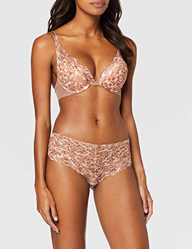 Wonderbra Glamour Raffine Triangle Padde Sujetador de triángulo, Multicolor (Imprime Animal 0bs), 95C para Mujer Wonderbra Glamour Raffine Triangle Padde Sujetador de triángulo, Multicolor (Imprime Animal 0bs), 95C para Mujer